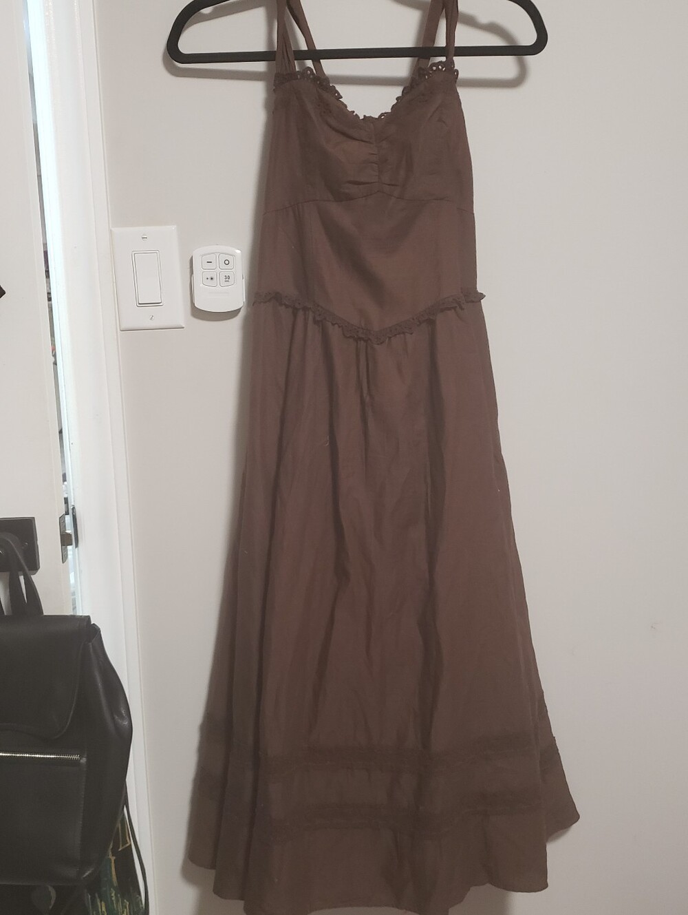 Brown American Eagle Midi Dress In Size M
